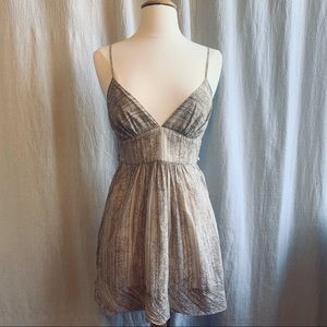 To The Max Tan Triangle Camisole Top with Tie